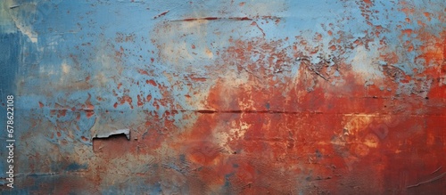 Metal with painted texture background