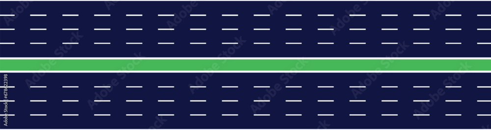 4 Lane Highway Banner Background 4 Lane Highway Banner Background