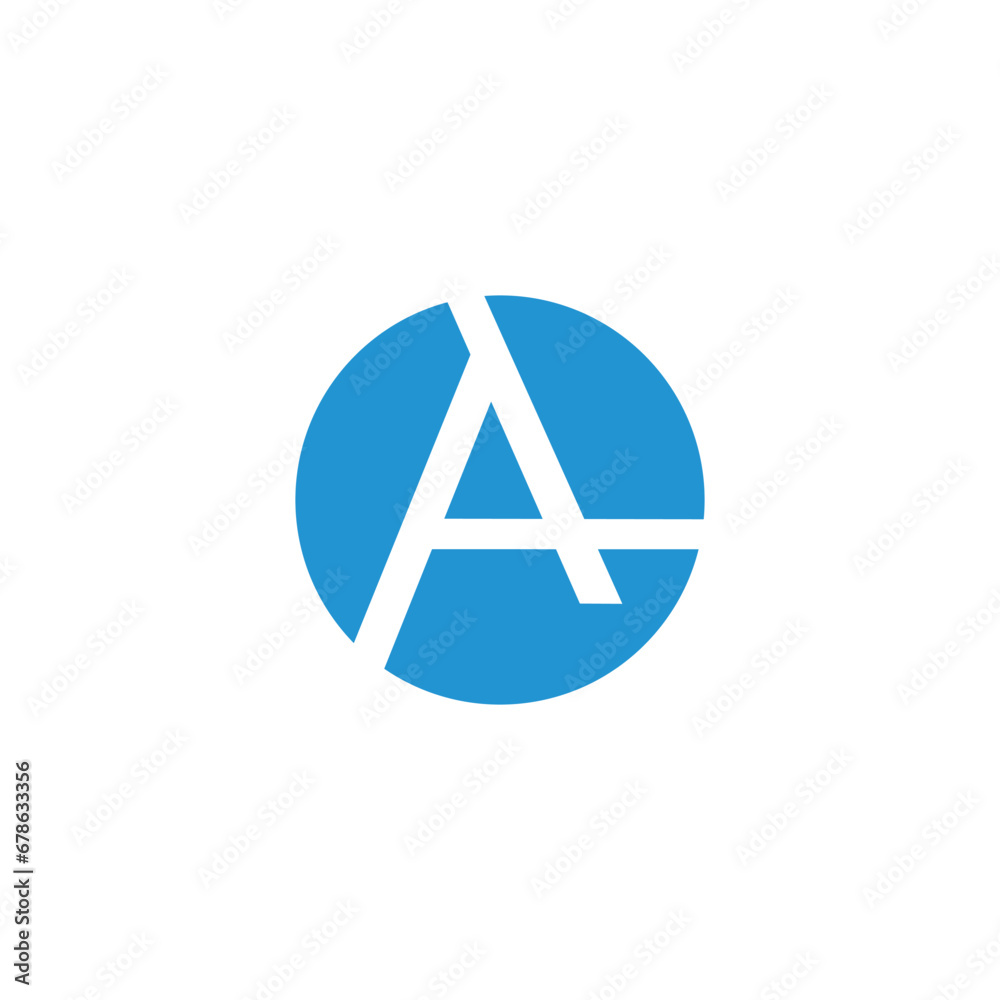 A Logo Modern Abstract A Logo Modern Abstract