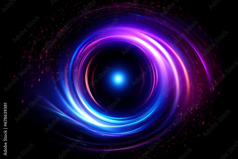 Abstract black hole with dark space galaxy background Abstract black hole with dark space galaxy background