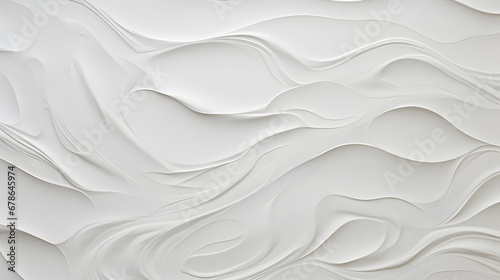White fine paper sheet texture. Generative Ai. © tfk