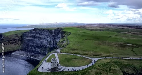 Time-lapse Martello Tower Cliffs  
