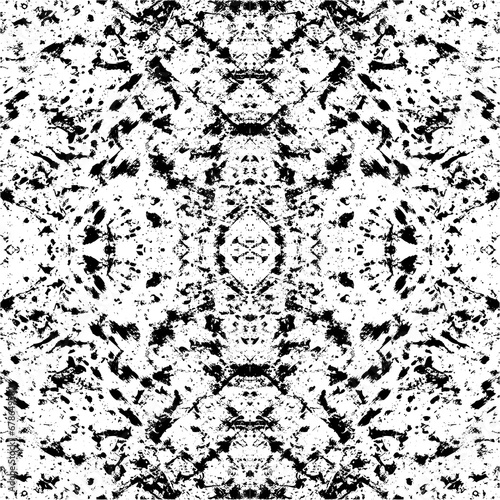 Wallpaper Mural Grunge, design, pattern, texture, frame, black, illustration, flower, art, floral, decoration Torontodigital.ca