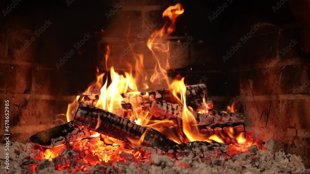Fireplace 4k. Asmr sleep. Get Ready for a Relaxing Evening. Cozy Fireplace Night Fireplace 4k. Asmr sleep. Get Ready for a Relaxing Evening. Cozy Fireplace Night