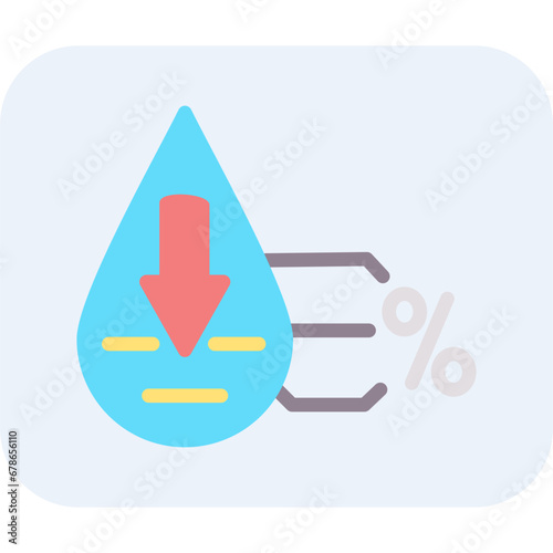 Water Consumption Icon