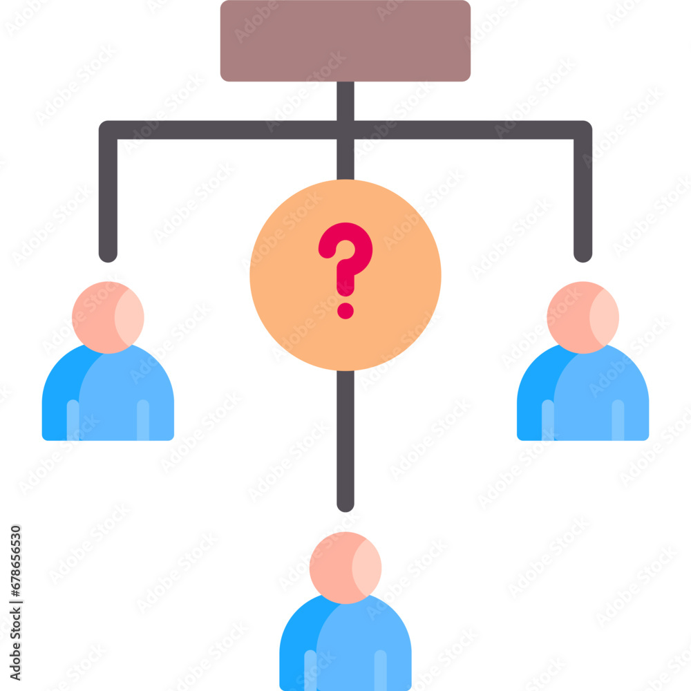 Organization Chart Icon Organization Chart Icon