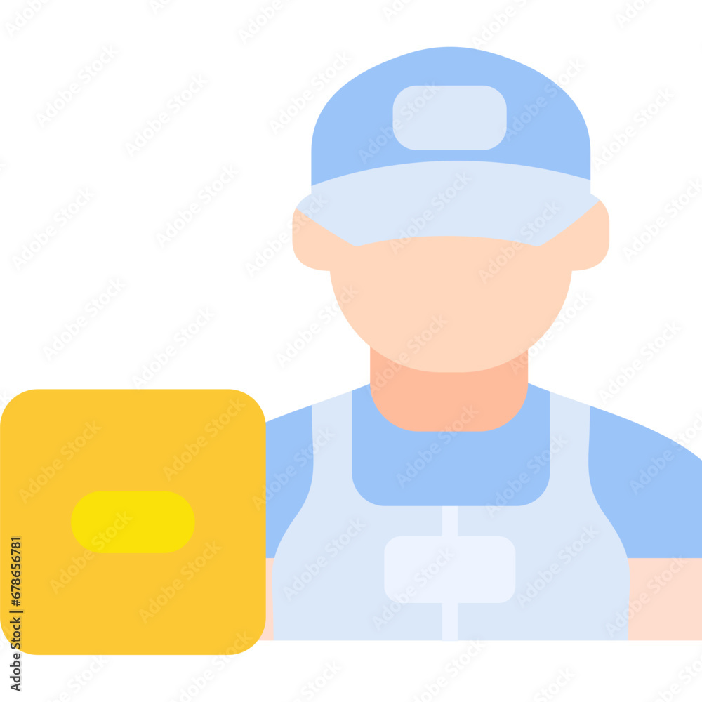 Delivery Man Icon