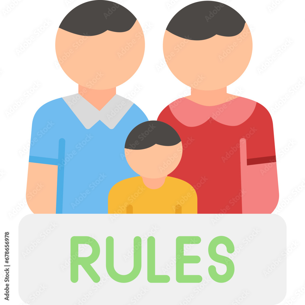 Fototapeta premium House Rules Icon