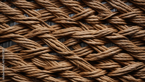 Detailed Rope Texture Background