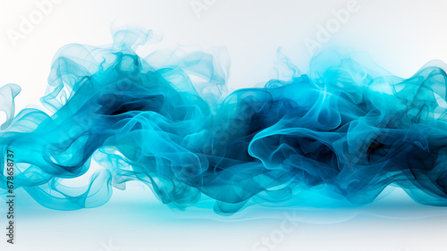 smoke and blue color abstract background.