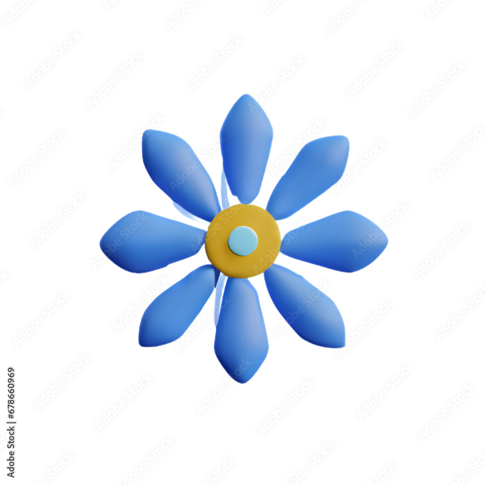 Fototapeta premium Ice Flower Snowflake