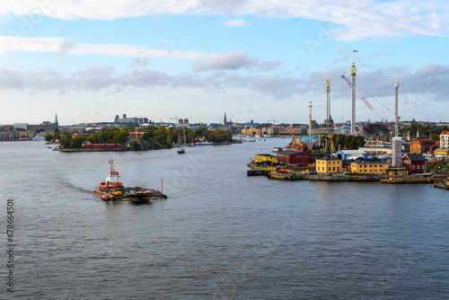 Photography Stockholm, Sweden: View of Stockholm city, Gamla Stan area