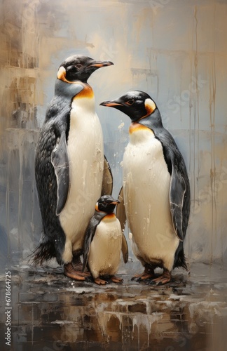  family penguins 