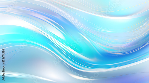 abstract blue wave background