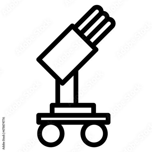 machine gun line