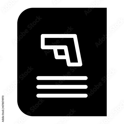 gun license glyph