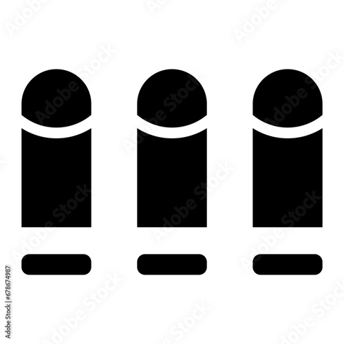 three bullets glyph