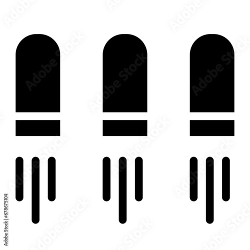 three bullets glyph