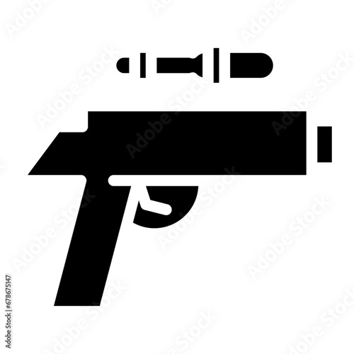 gun glyph