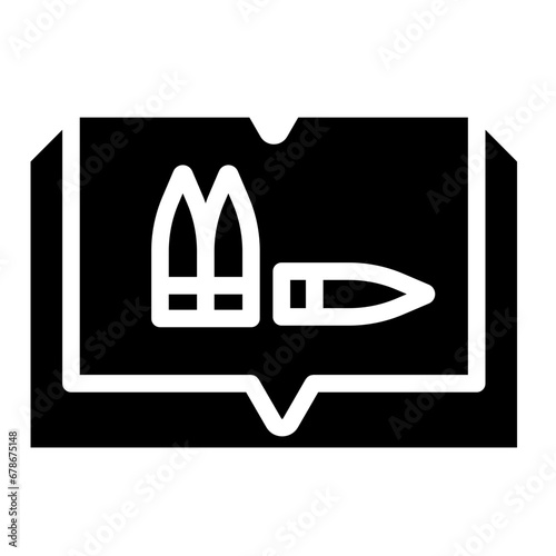 bullet book glyph