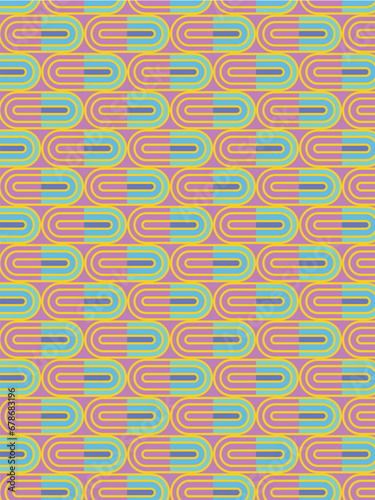 oval strip pattern