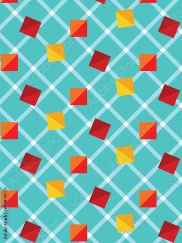 cube square pattern