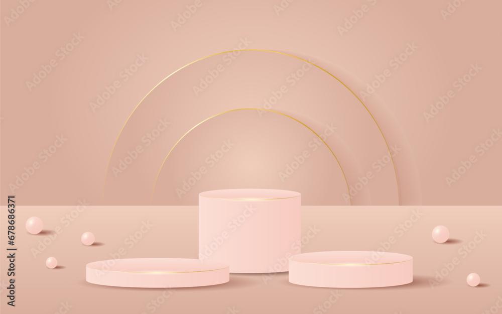 3d podium room. Realistic 3d room with podium. Product presentation, mockup, show cosmetic product, Podium, stage pedestal or platform. 3d podium room. Realistic 3d room with podium. Product presentation, mockup, show cosmetic product, Podium, stage pedestal or platform.