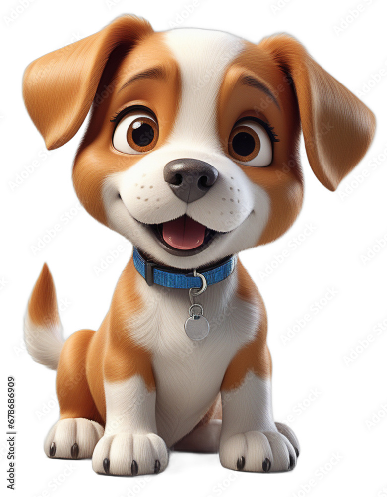 Cute puppy, generative AI, Cute puppy, generative AI,