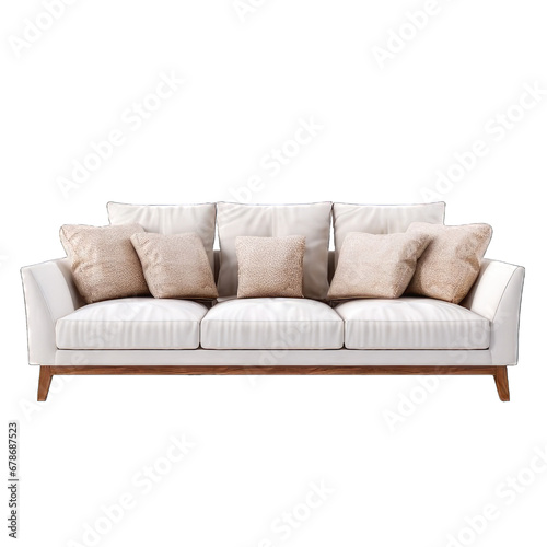 sofa isolated on Transparent Background 