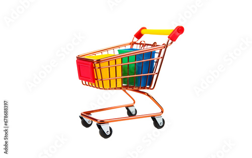 Shopping Cart ON Transparent background