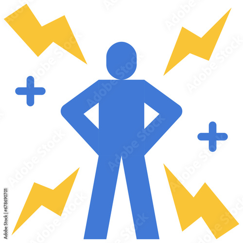 empower flat icon
