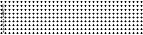 Background with monochrome different dotted texture. Vector icon polka dot pattern template.