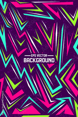 sport soccer texture background for jersey sublimation with neon color