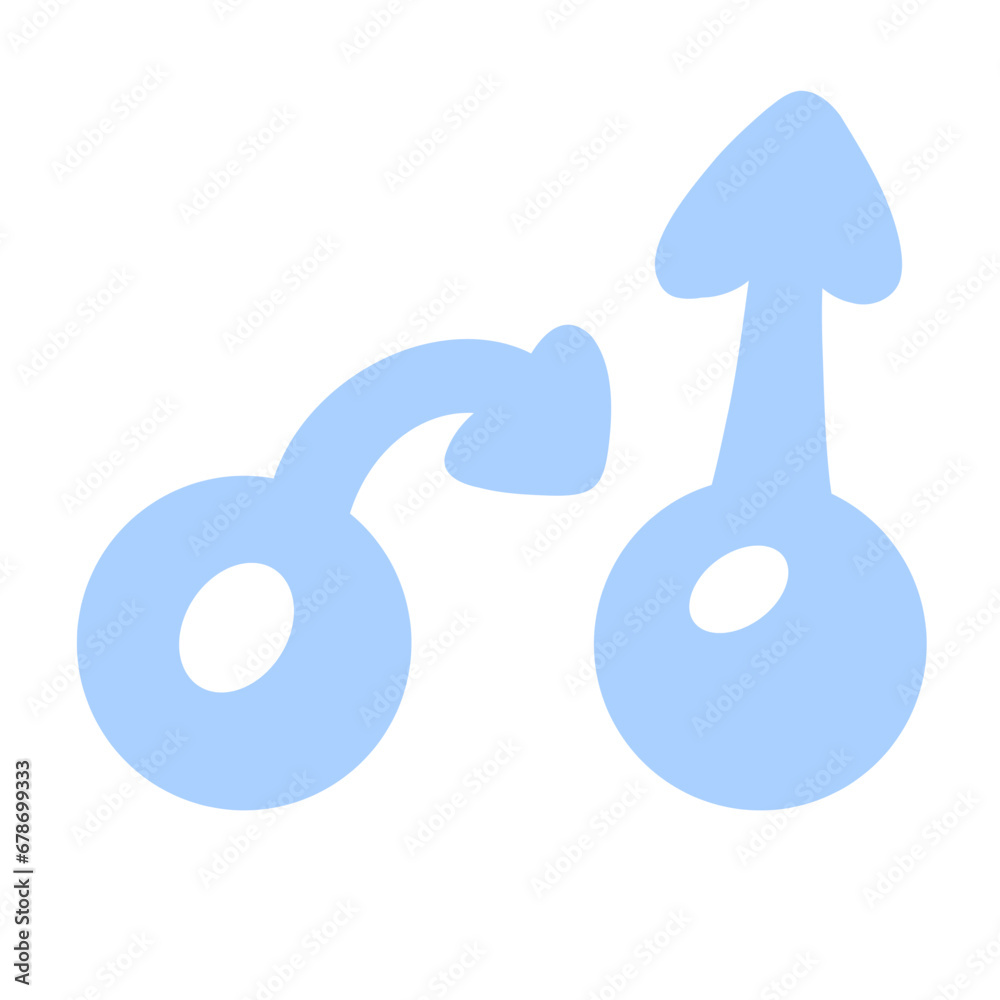 Infertility, pills for potency. Male symbol. Impotence, flaccid soft penis. Erectile dysfunction, prostatitis. Stock vector illustration isolated on white background. Infertility, pills for potency. Male symbol. Impotence, flaccid soft penis. Erectile dysfunction, prostatitis. Stock vector illustration isolated on white background.