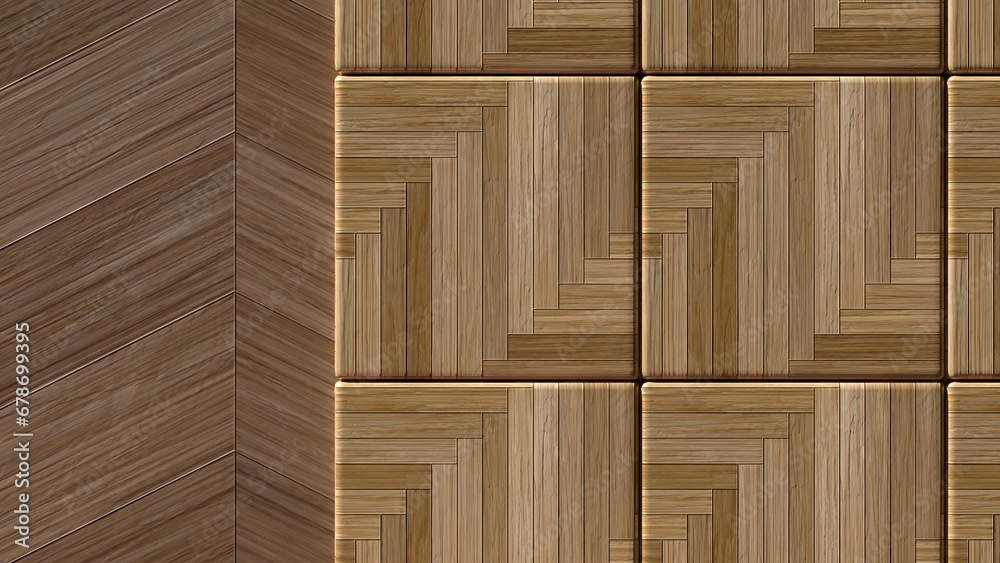 Wooden Cube Tile Fresh Natural Elegant Modern 3D Rendering Abstract Background Wooden Cube Tile Fresh Natural Elegant Modern 3D Rendering Abstract Background