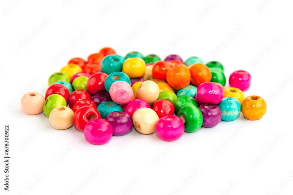 Obraz premium jelly beans isolated on white