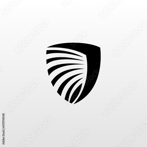 Shield Logo Design Concept Template. Shield Logo Template Vector