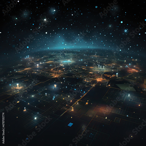 Chipset Constellations: Mapping the Galactic Nexus of Data