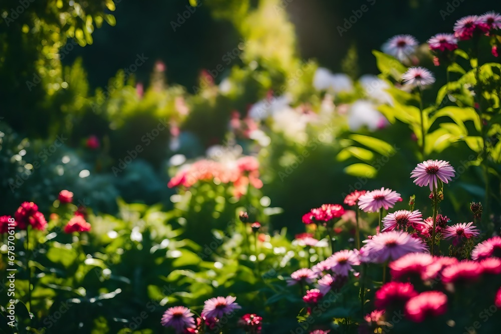 flowers in the garden