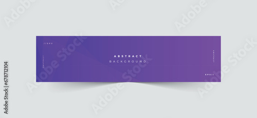 LinkedIn banner template, modern abstract background linkedIn banner