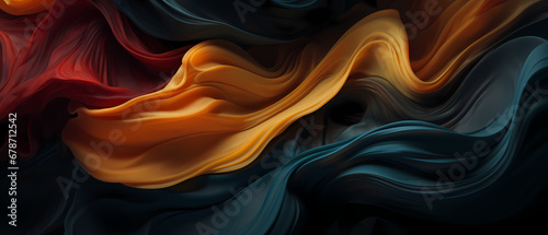 An image of swirling colors and a background 