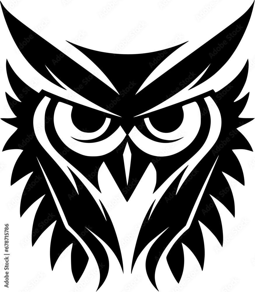 Owl | Minimalist and Simple Silhouette - Vector illustration Owl | Minimalist and Simple Silhouette - Vector illustration