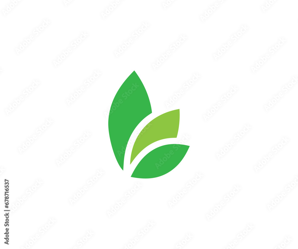 leaf logo design vector template leaf logo design vector template
