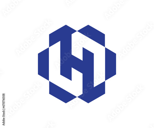 Free Download HH logo design vector, h logo - GFXLoad