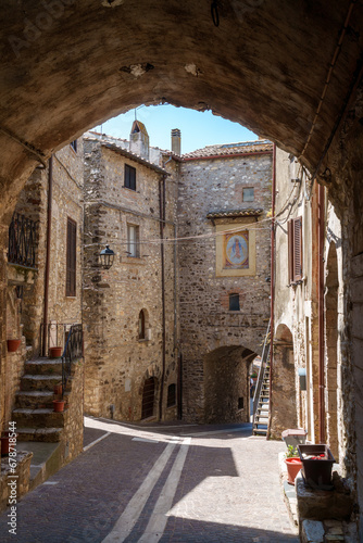 Fototapeta Naklejka Na Ścianę i Meble -  Montecchio, old town in Terni province, Umbria