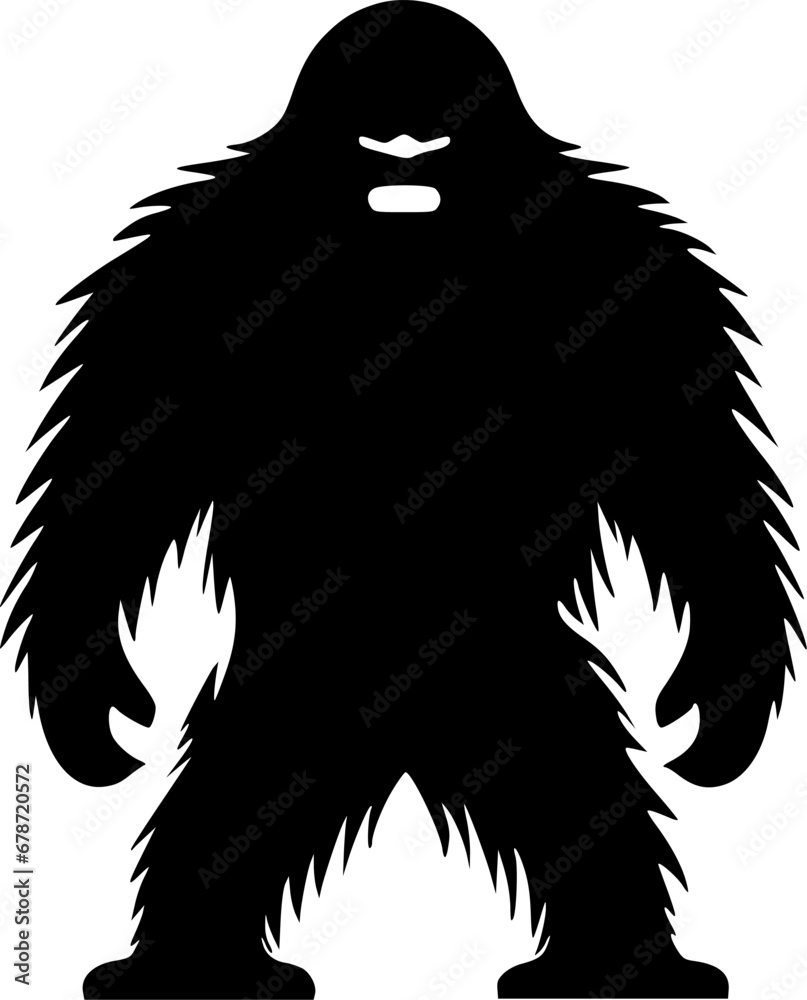 Fototapeta premium Bigfoot - High Quality Vector Logo - Vector illustration ideal for T-shirt graphic