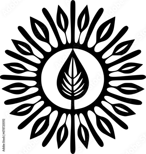 Boho - High Quality Vector Logo - Vector illustration ideal for T-shirt graphic
