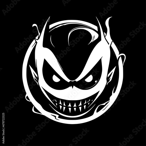 Fantasy | Black and White Vector illustration