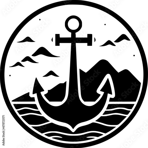 Anchor - High Quality Vector Logo - Vector illustration ideal for T-shirt graphic