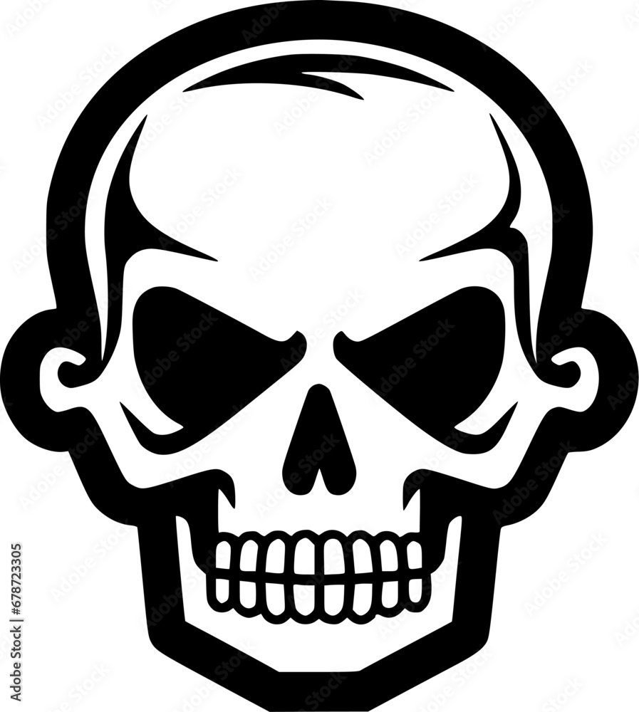 Skull - High Quality Vector Logo - Vector illustration ideal for T-shirt graphic Skull - High Quality Vector Logo - Vector illustration ideal for T-shirt graphic